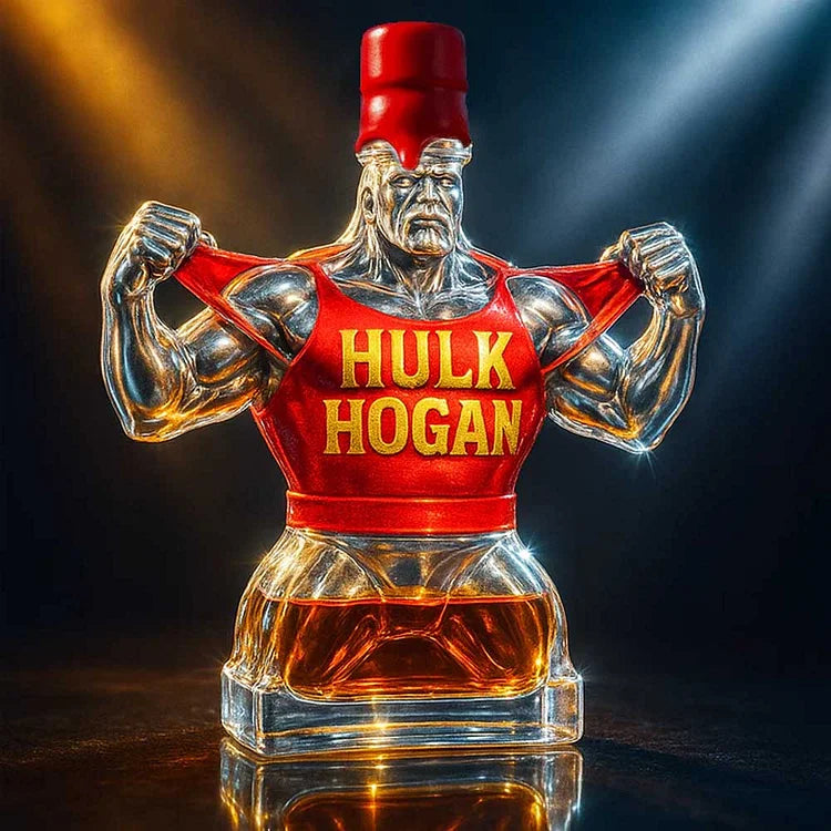 1953-2025 HULK HOGAN emlék Whiskysüveg