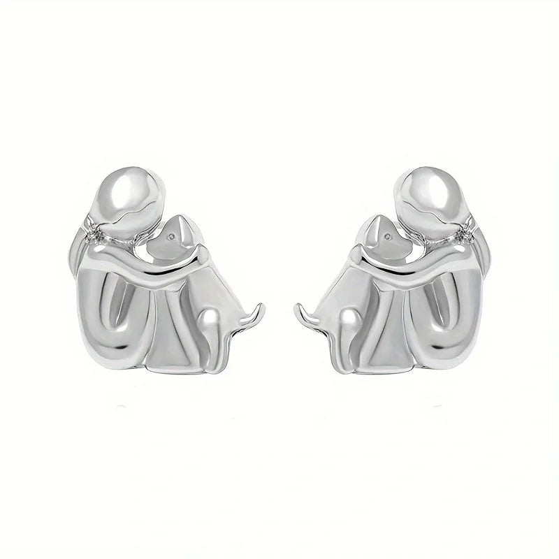 WHISKEYPEST | Kutyát ölelő fülbevalók