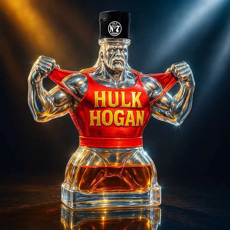 1953-2025 HULK HOGAN emlék Whiskysüveg