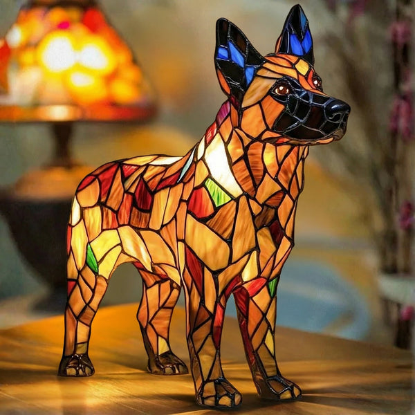 Rex - Ólomüveg lámpa