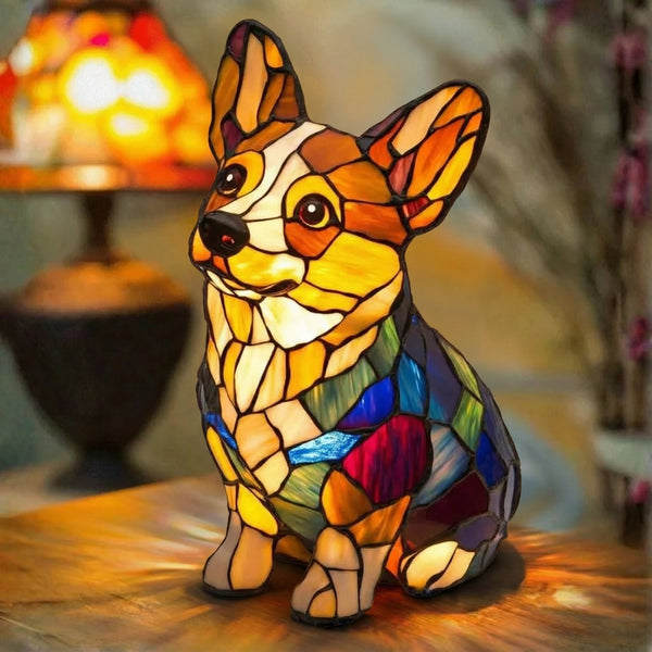 Keksz - Ólomüveg lámpa