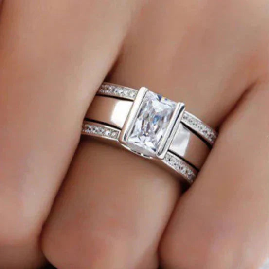 WHISKEYPEST | Vintage Ezüst Kristály Gyűrű